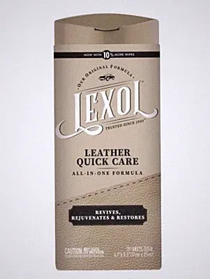 6 Pack - Leather Quick Care Wipes, 28-Ct. - LXWQC28