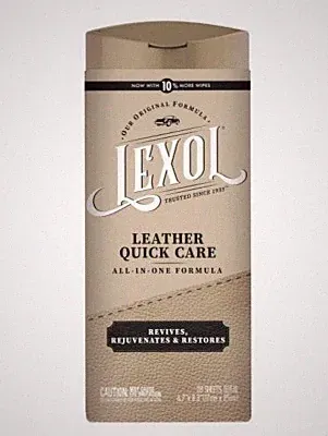 Leather Quick Care Wipes, 28-Ct. - LXWQC28
