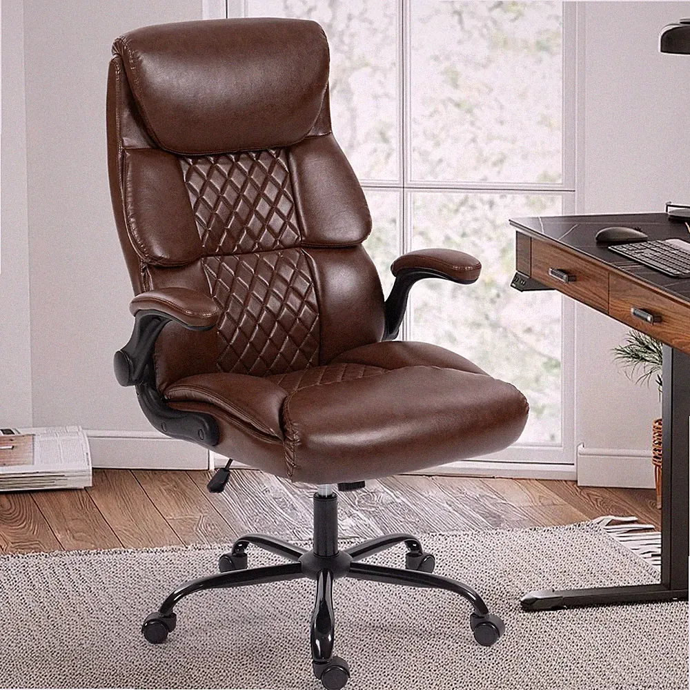 Office Chair - Ergonomic High Back Computer Desk Chair with Rocking Function...