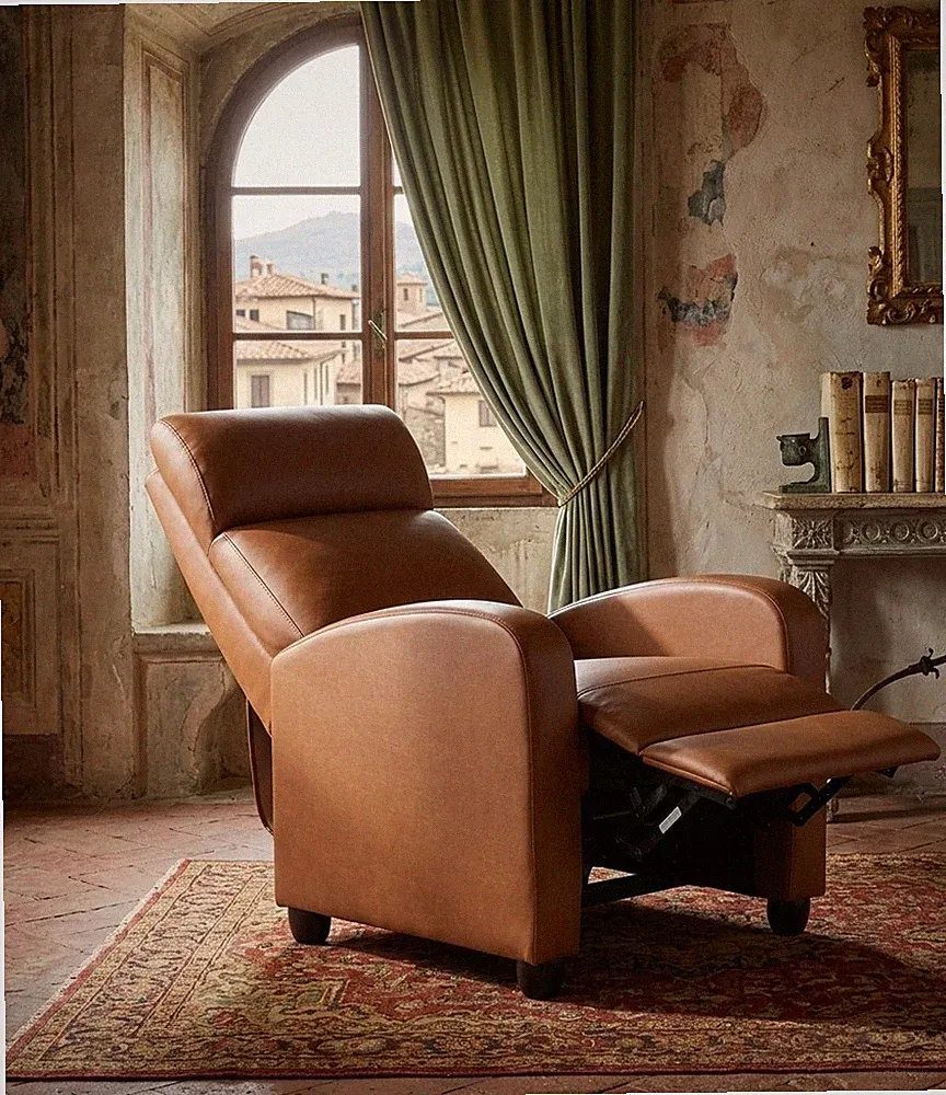 PU Leathe Chair waterproof Contemporary Comfort Reclining Zero Gravit