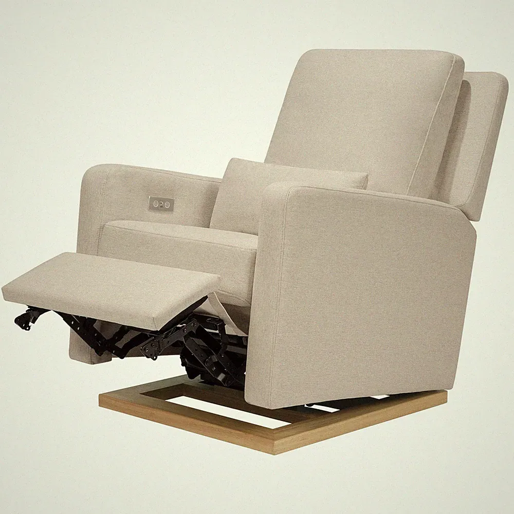 Sigi Electronic Power Recliner & Swivel Glider with USB Port in Performance B...