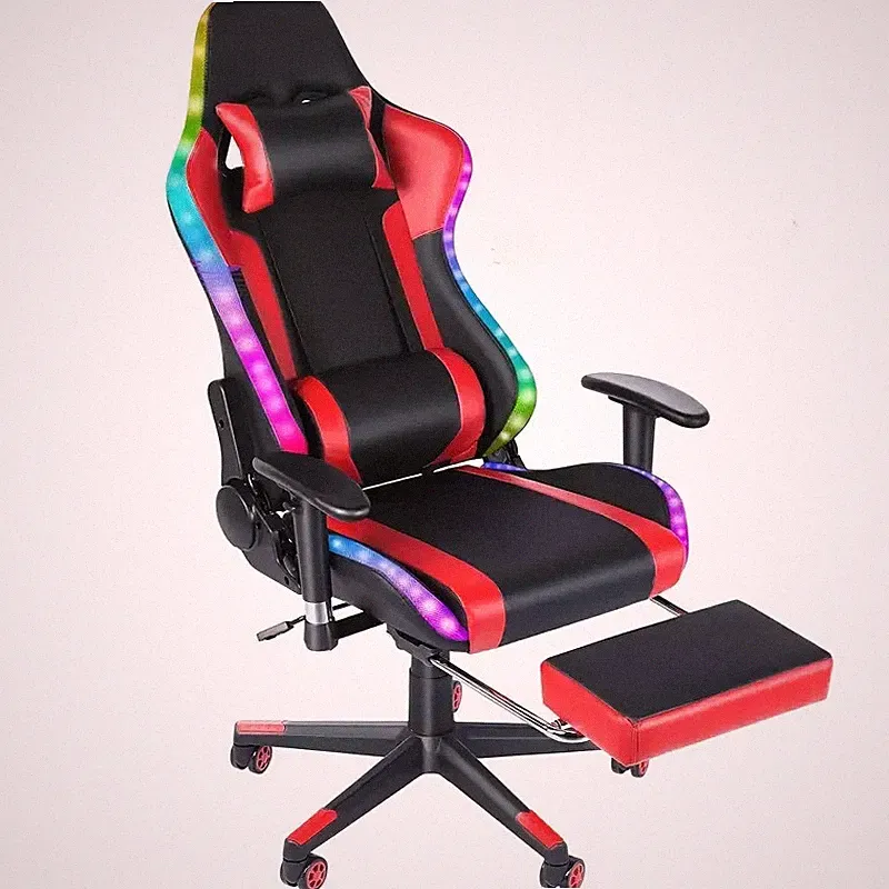 Sit Like a Legend 💺 RGB Gaming Chair • Massage • Footrest • Recliner 135